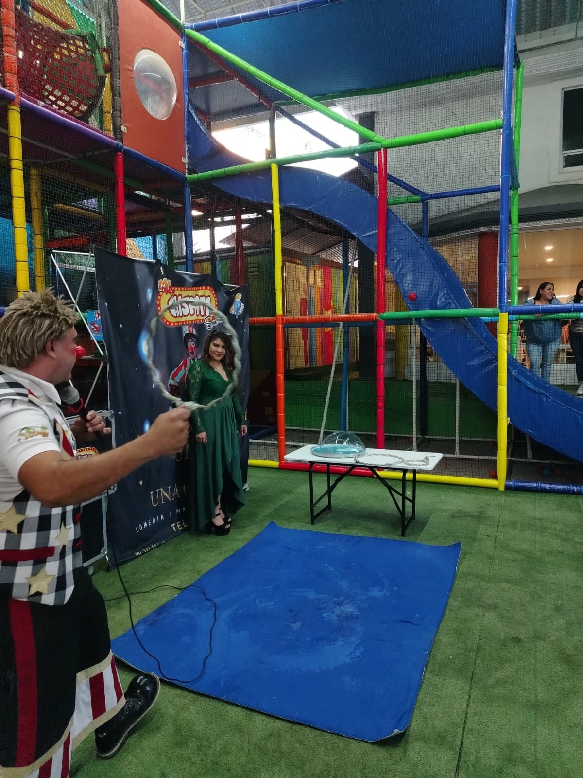 Concursos y juegos durante el show